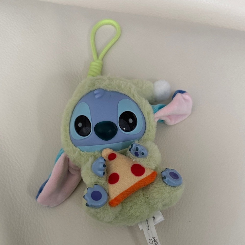 AUTHENTIC Miniso x Disney Stitch Eat Something Before Sleep Plush Pendant